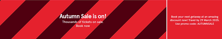 Norwegian Air autumn sale is on. Yaay! The savings are quite small, though. Booo!