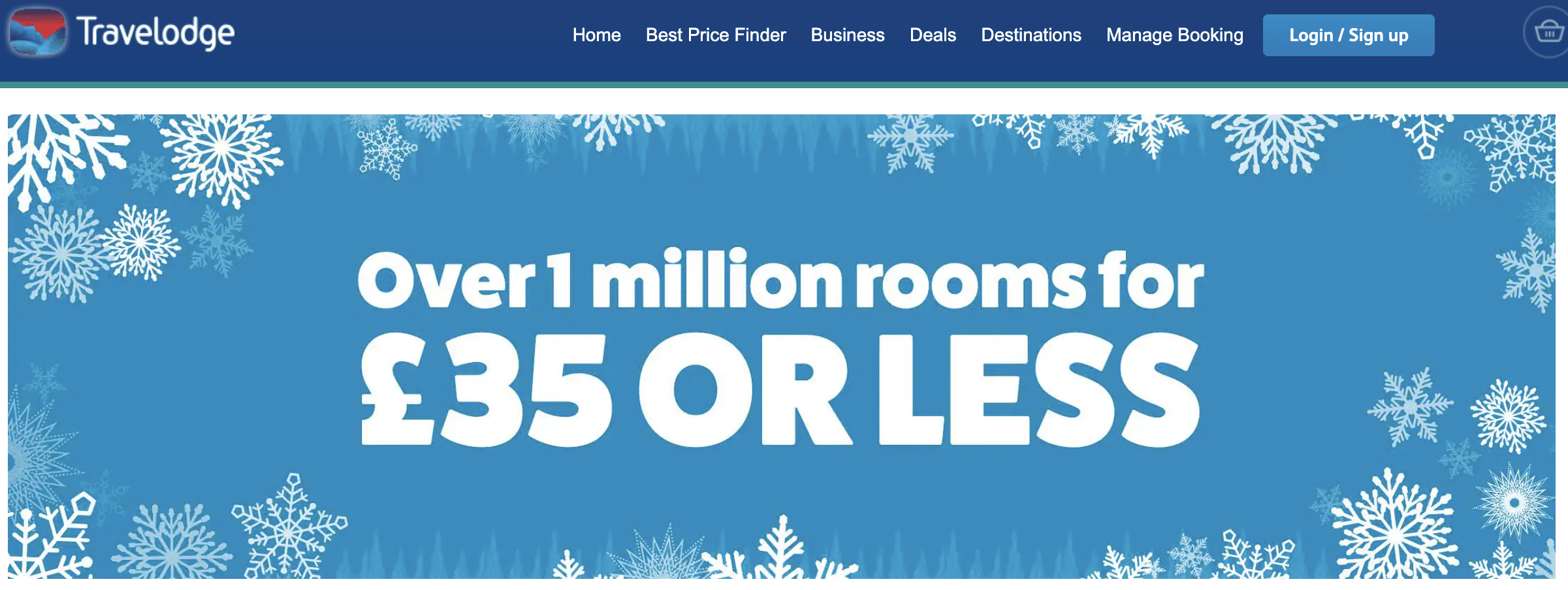 1 million Travelodge rooms on sale for £35 or less