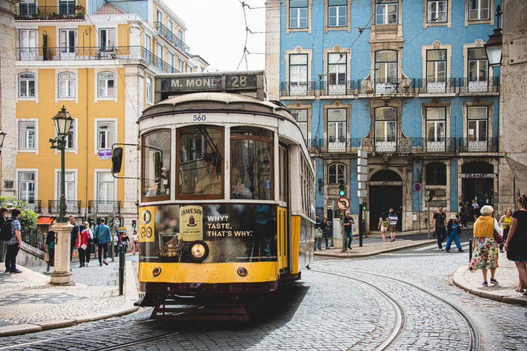 Lisbon tram