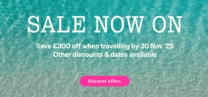Sandals Resorts sale