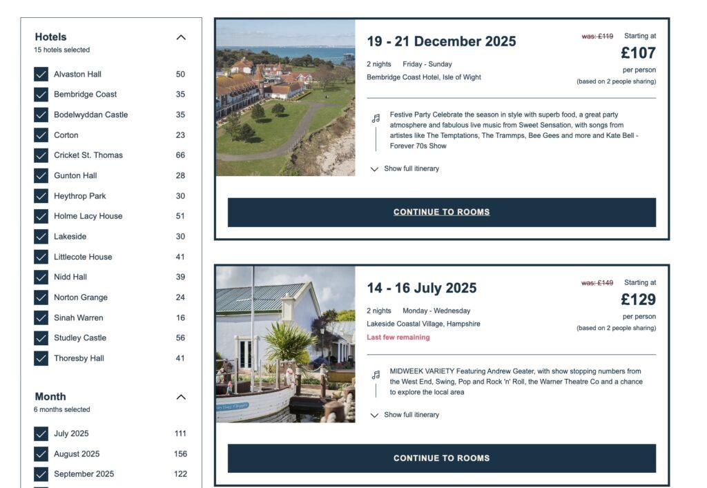 Warner Hotels sale