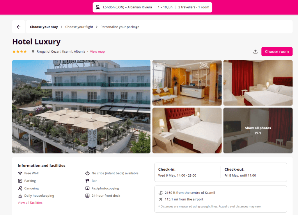 Albania holidays, Ksamil, Albanian Riviera package, lastminute Albania