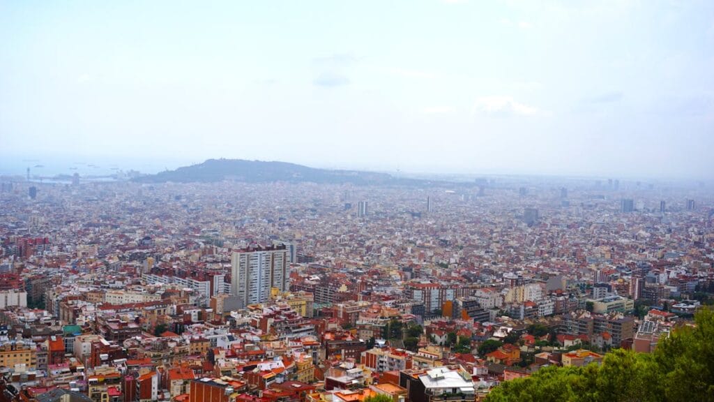 best-time-visit-barcelona-el-carmel-aerial-pexels-33742994