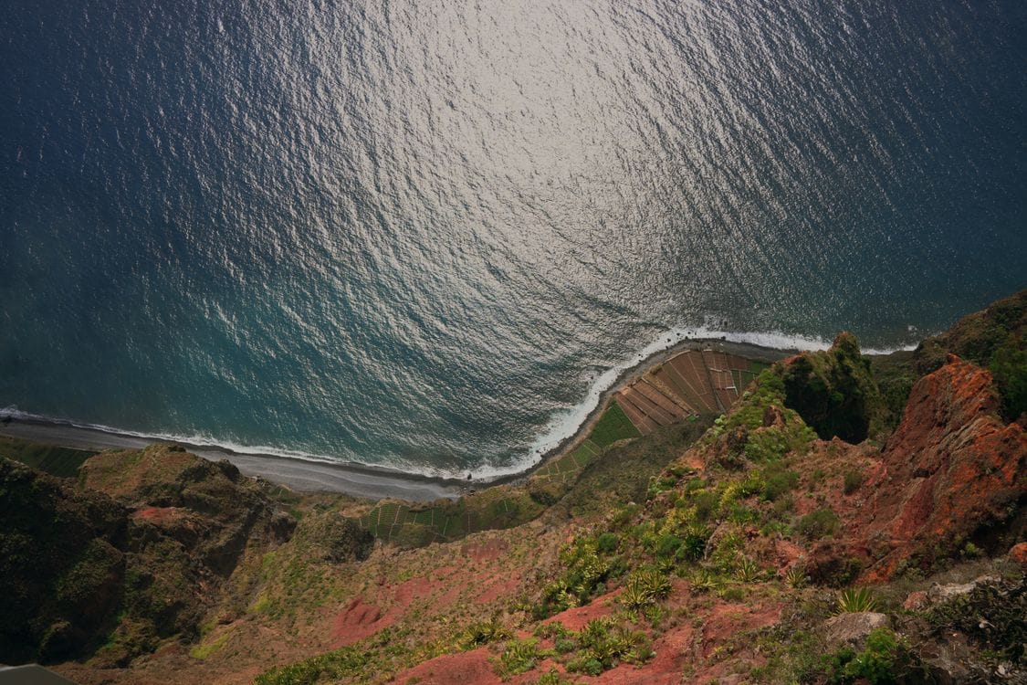 Cabo Girão cliffs and sky bridge, Madeira