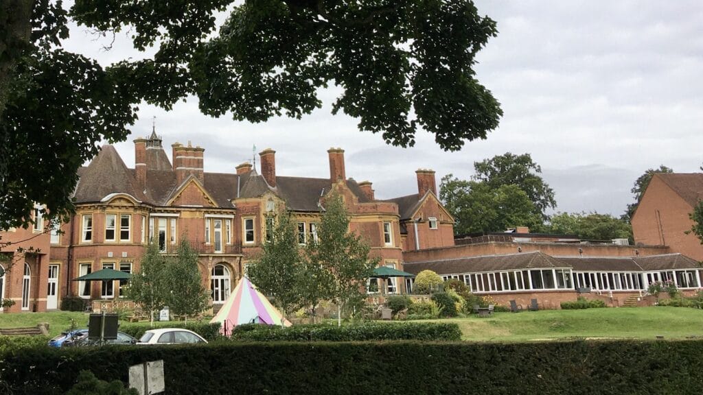 Moor Hall Hotel building in Sutton Coldfield