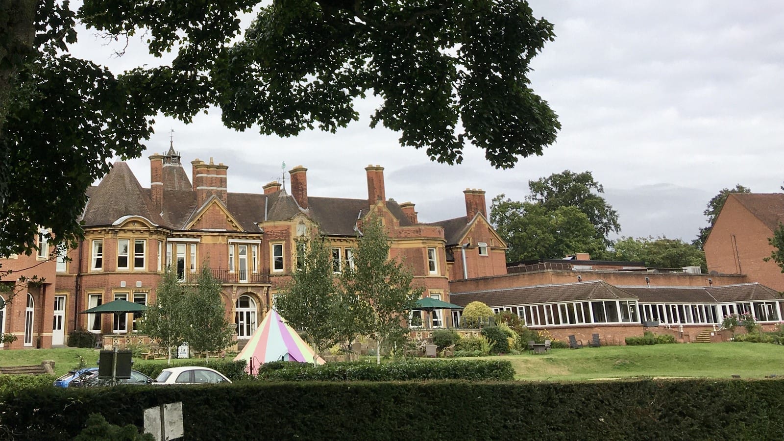 Moor Hall Hotel building in Sutton Coldfield