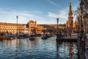 palace by canal