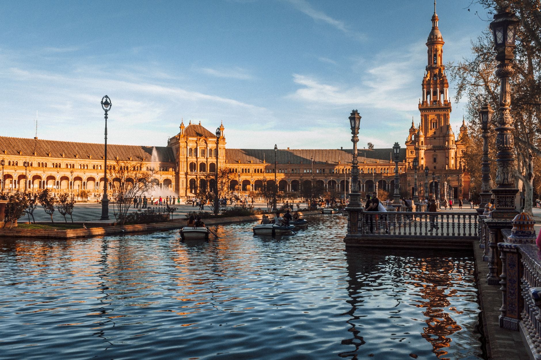 palace by canal