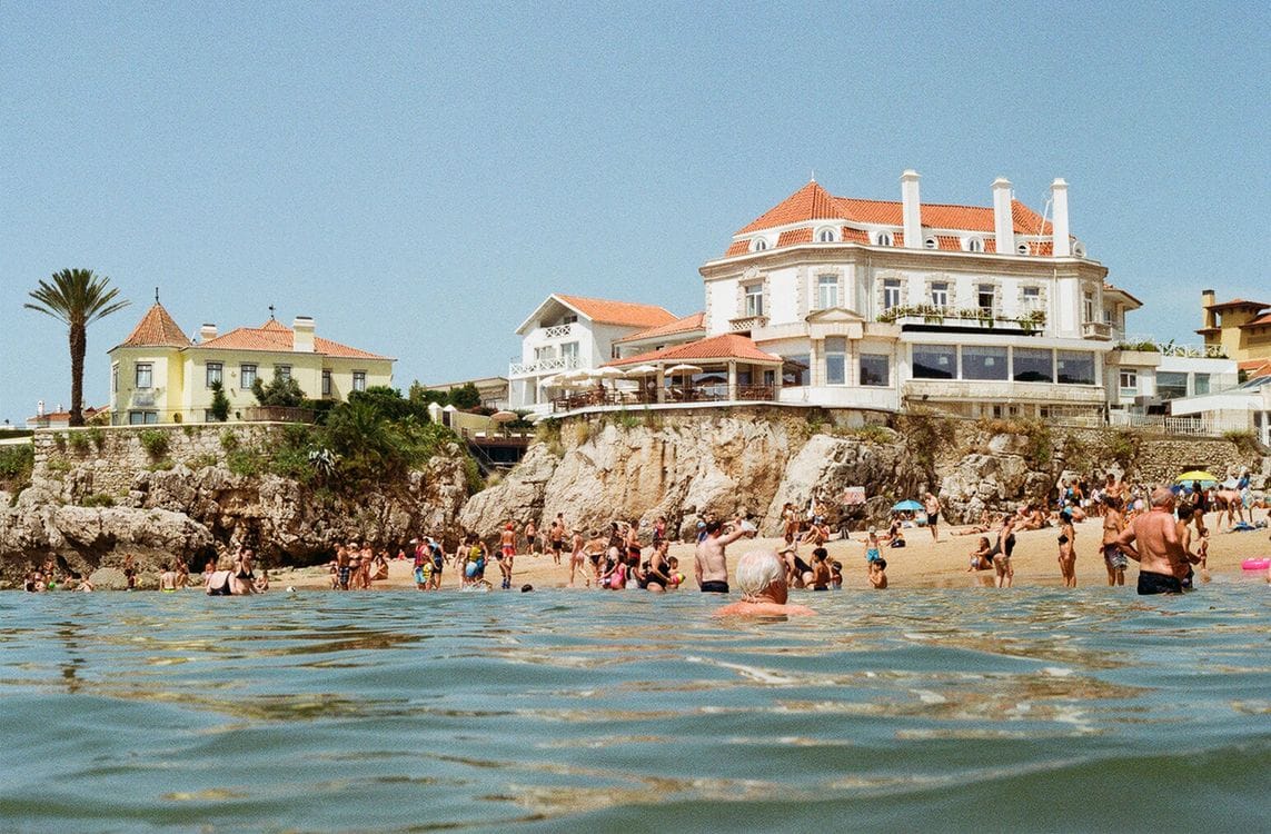 A sandy beach and clifftop hotel in Portugal, a popular easyJet Holidays destination