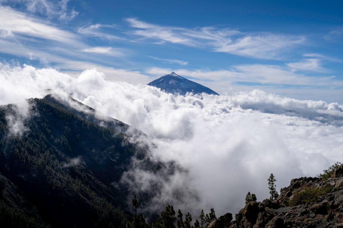Scenic view of Teide peak, Tenerife