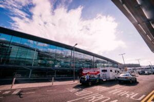When does Aer Lingus release flights: Dublin Airport terminal, Aer Lingus's home hub