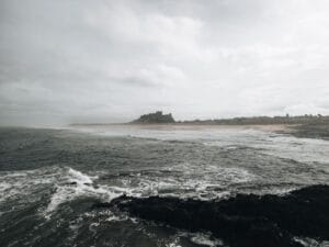 Bamburgh holiday guide: Bamburgh Castle above the beach