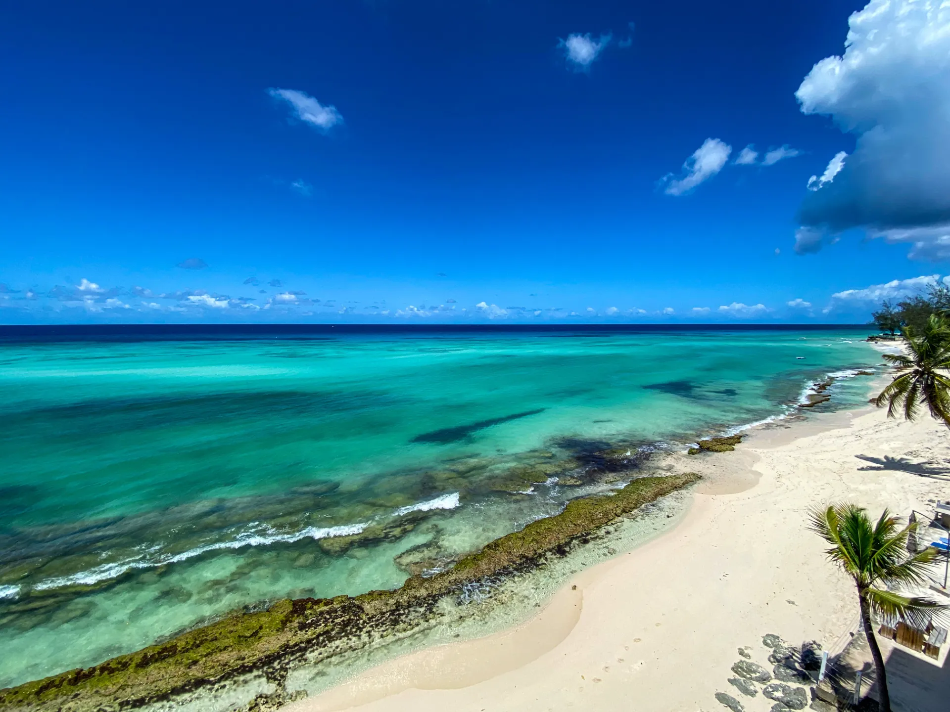 A turquoise bay in Barbados, one of the Caribbean destinations British Airways Holidays packages
