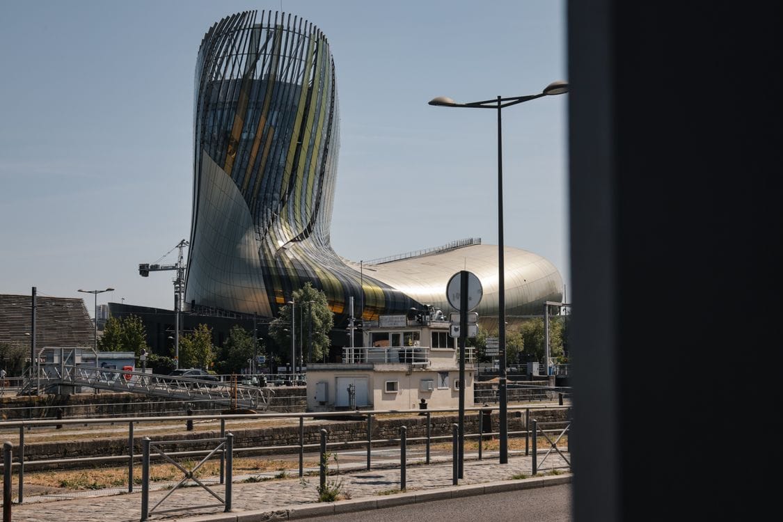 La Cité du Vin wine museum in Bordeaux, an alternative to which is the region's own wine bar