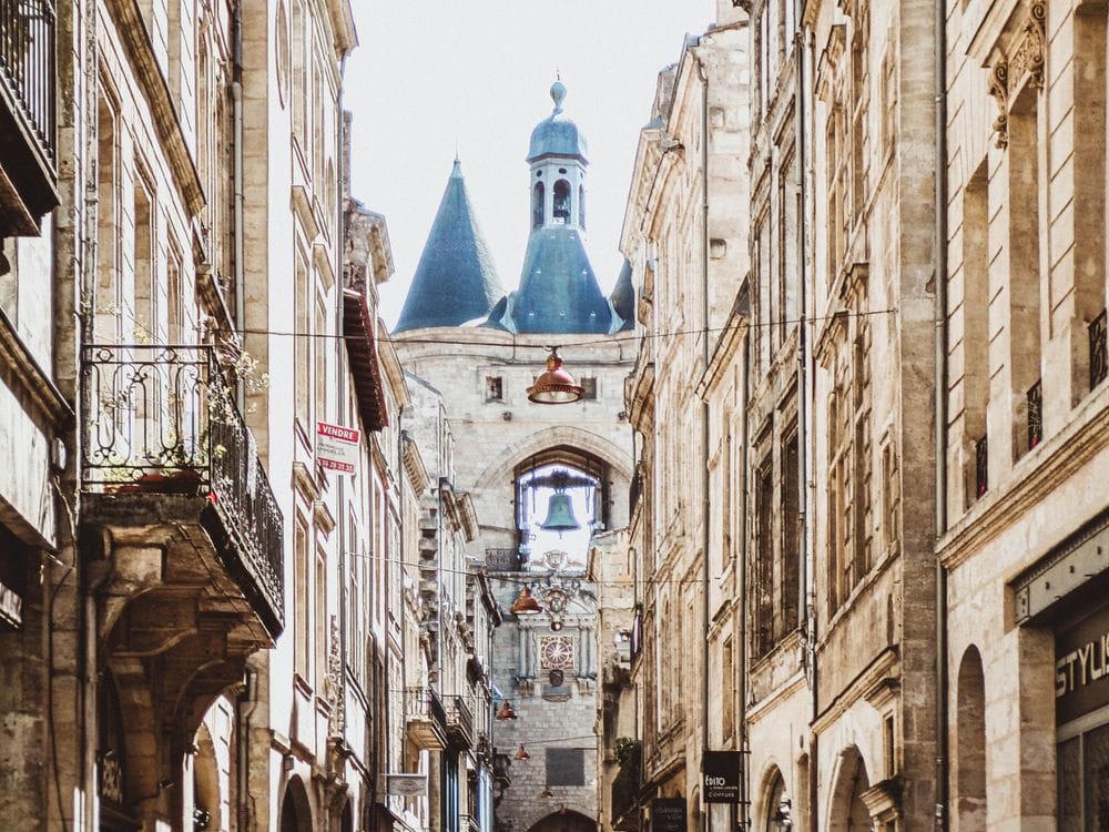 The Grosse Cloche belfry gate in Bordeaux's old town, free to view at any time