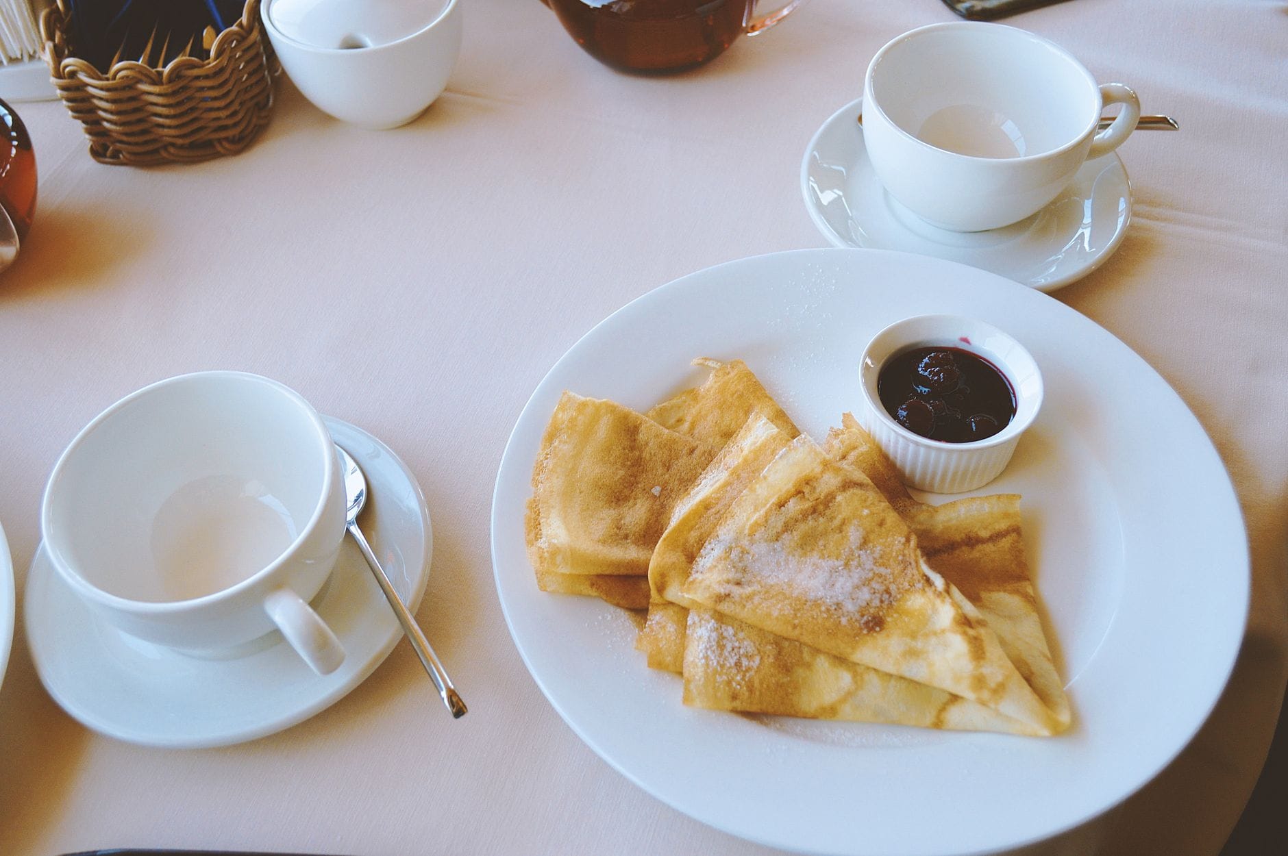 Breton crepes and galettes, the region's signature dish