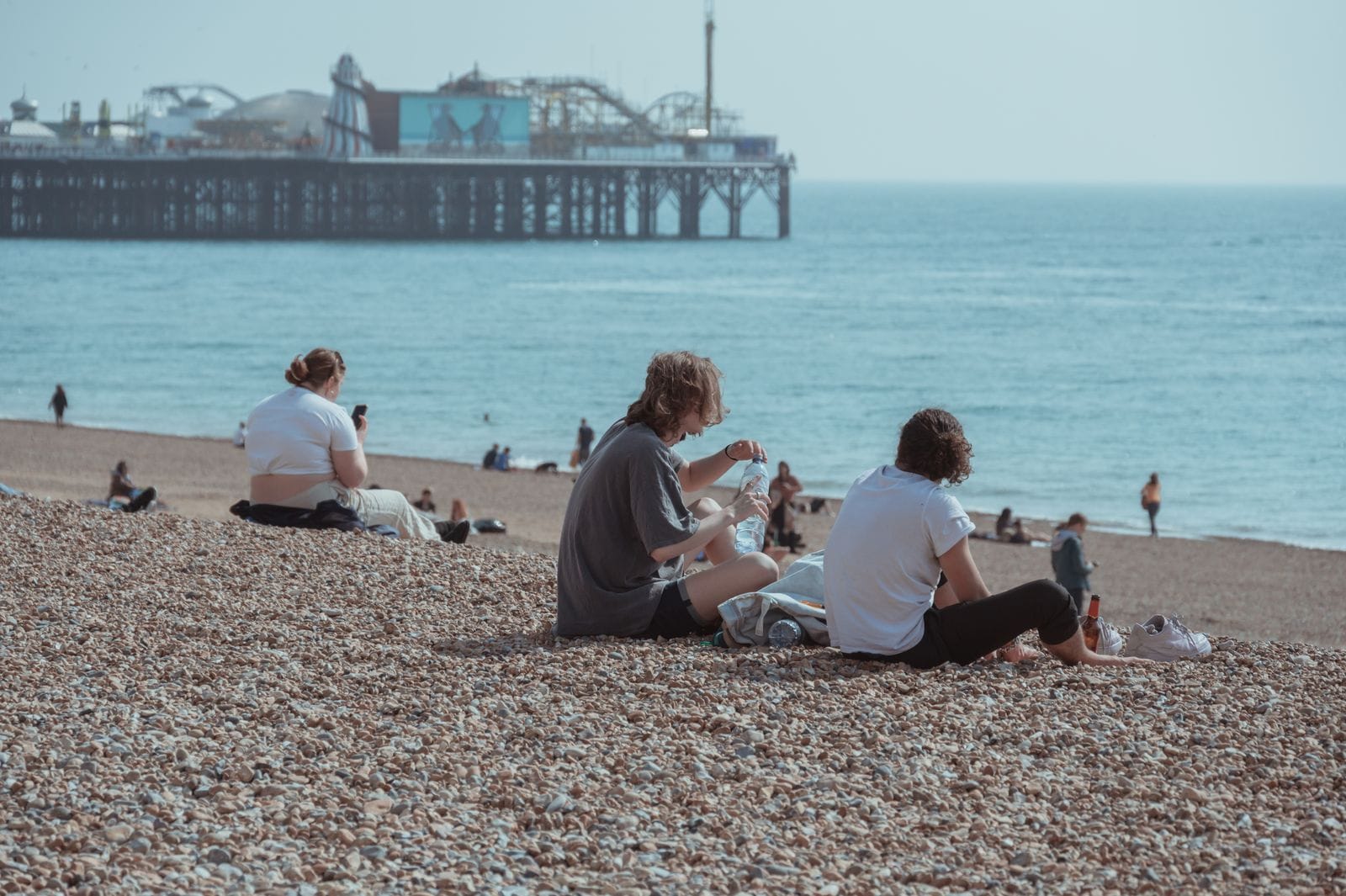 Brighton holiday guide: Brighton's pebble beach with the Pier in the background