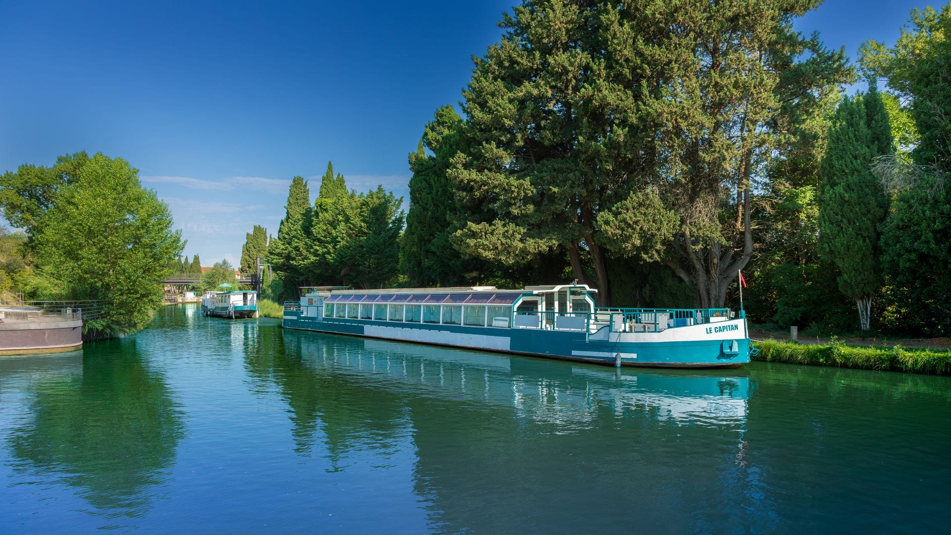 The Canal du Midi, the UNESCO-listed waterway that runs through Carcassonne