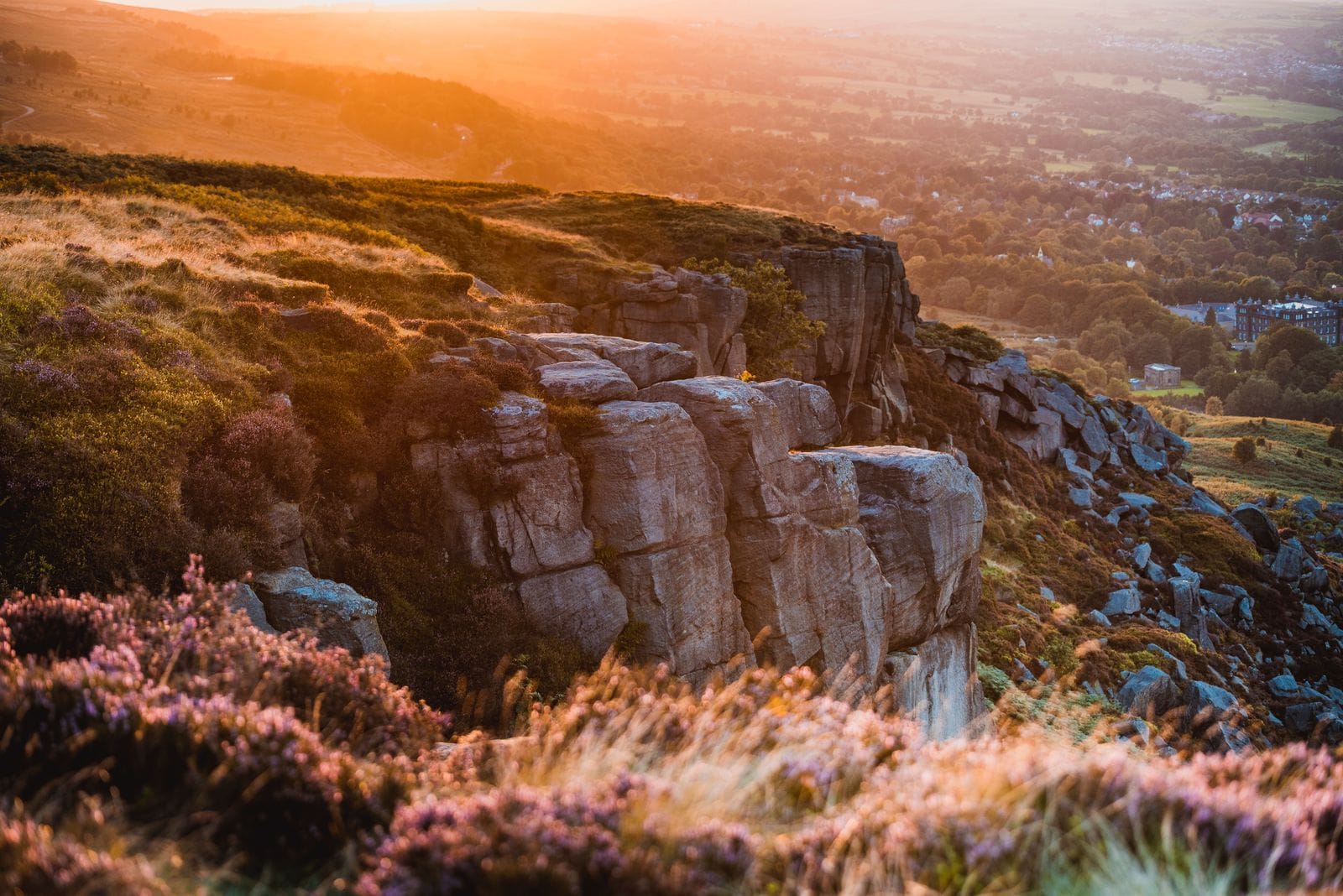 Hebden Bridge holiday guide: gritstone moorland typical of West Yorkshire's Pennine fringe above Hebden Bridge