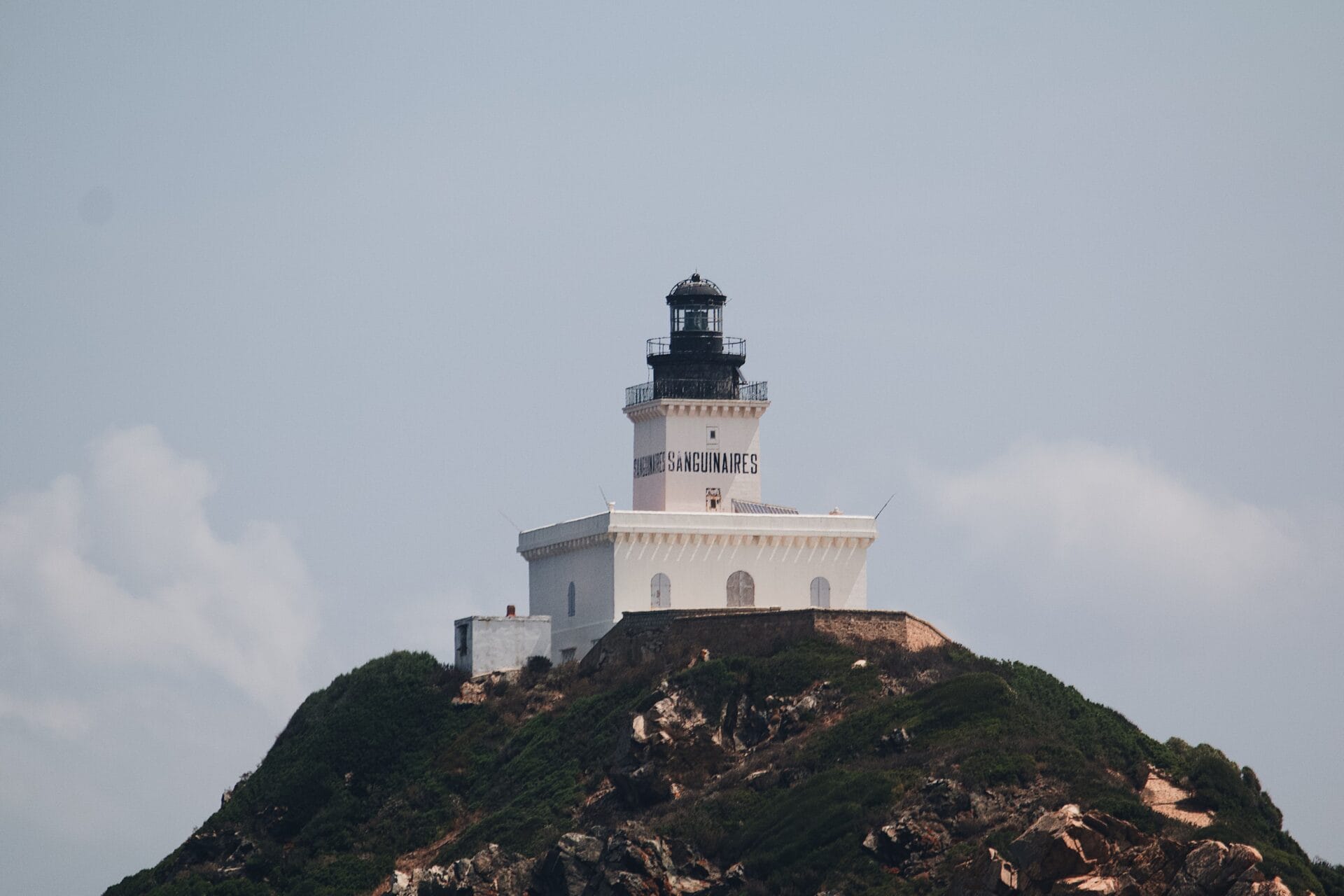 The lighthouse on the Iles Sanguinaires, reached by a short boat trip from Ajaccio