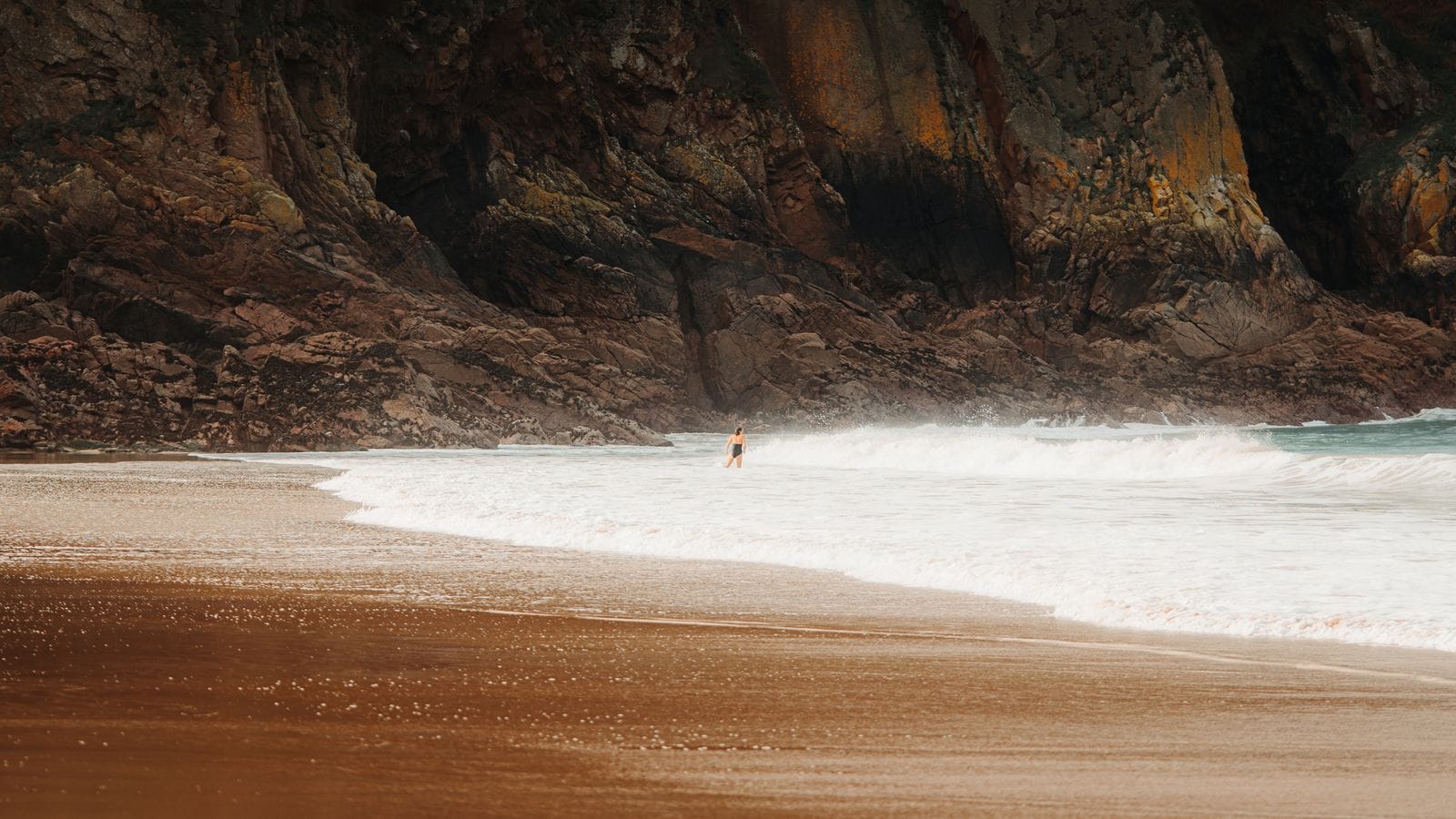 Jersey coastline and cliffs