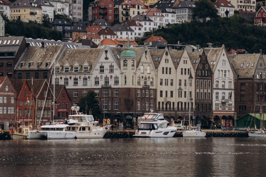 Norwegian sale dates: the historic Bryggen waterfront in Bergen, one of Norwegian's UK-linked destinations