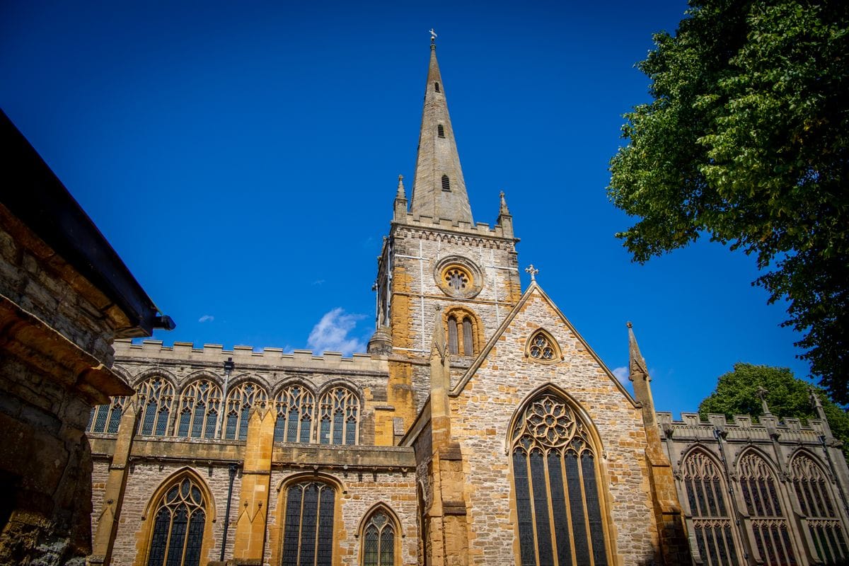 Holy Trinity Church, Stratford-upon-Avon, where Shakespeare is buried