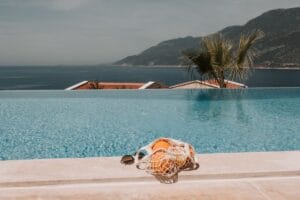 Thomas Cook holidays, infinity pool overlooking the sea in Antalya, Turkey, one of the cheapest short-haul destinations Thomas Cook packages