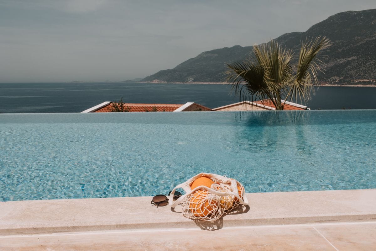 Thomas Cook holidays, infinity pool overlooking the sea in Antalya, Turkey, one of the cheapest short-haul destinations Thomas Cook packages