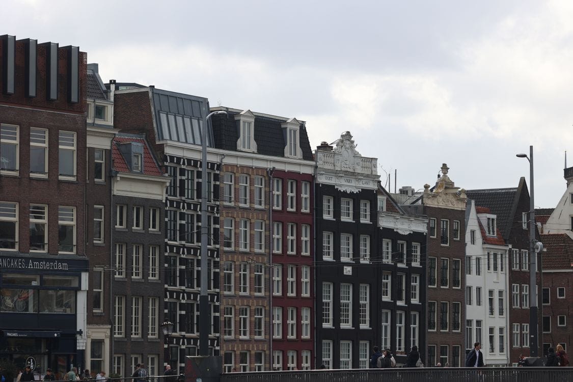 When does Transavia release flights: canal houses in Amsterdam, Transavia's home city