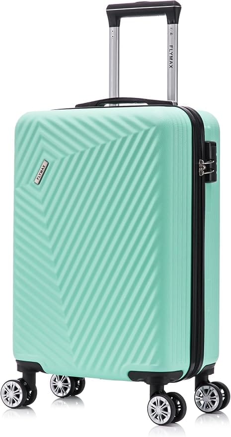 Flymax 55x35x20cm hard shell cabin luggage, the budget pick for KLM's cabin bag allowance