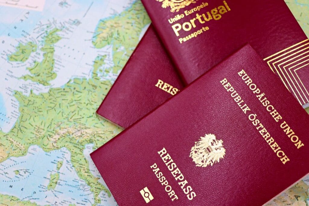 Is British Airways travel insurance worth it? European passports on a map, a reminder to check your cover before departure