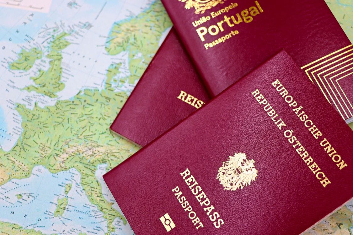 Is British Airways travel insurance worth it? European passports on a map, a reminder to check your cover before departure