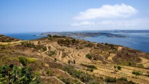 Malta and Gozo coastline, used for an Olympic Holidays island-hopping deal