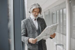 Staysure reviews: an older traveller researching travel insurance before his next trip