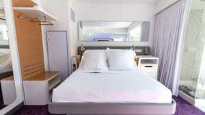 Bright modern hotel room