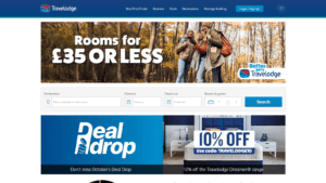 Travelodge Rooms for £35 or less campaign banner